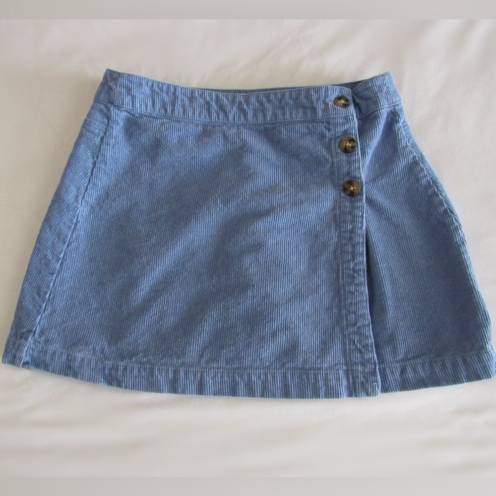 RSQ Light Blue Corduroy mini Skirt
